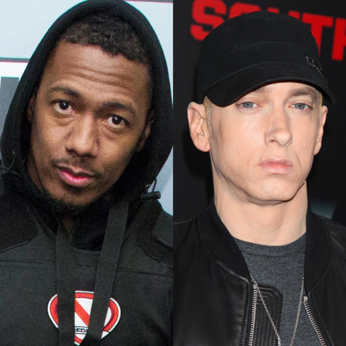 Eminem Claps Back After Nick Cannon Drops The Invitation Diss Song E Online